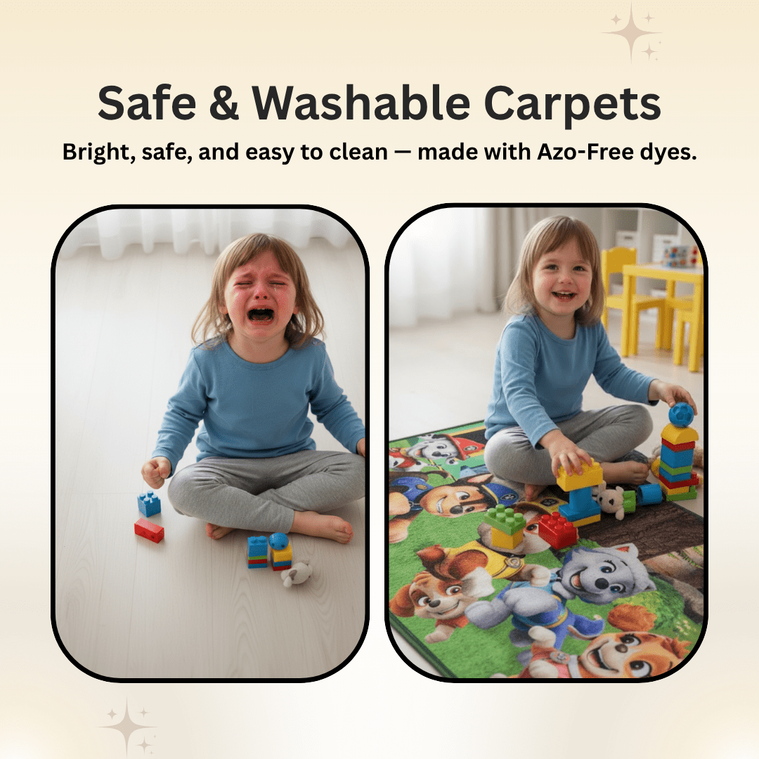 Paw Patrol Themed Kids Carpet(90x150cm) by Athom Living - Athom Living