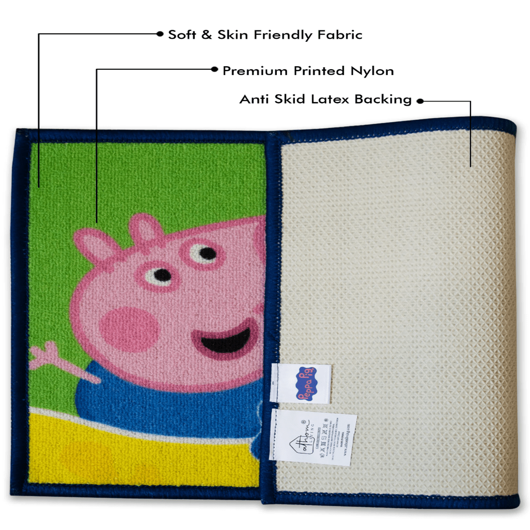 Peppa Pig Anti - Slip Bath Mat – "Every Step a Giggle!" by Athom Living - Athom Living