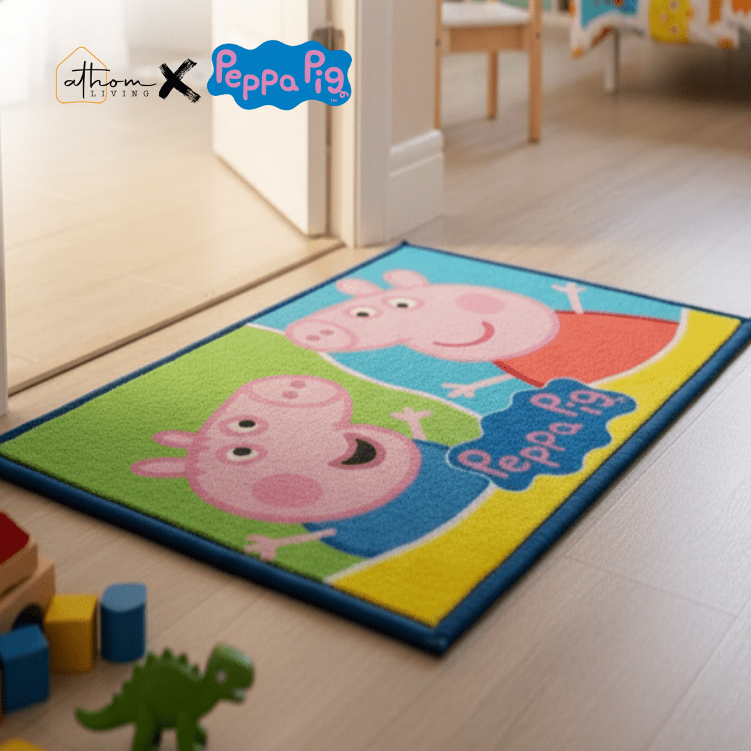 Peppa Pig Anti - Slip Bath Mat – "Every Step a Giggle!" by Athom Living - Athom Living