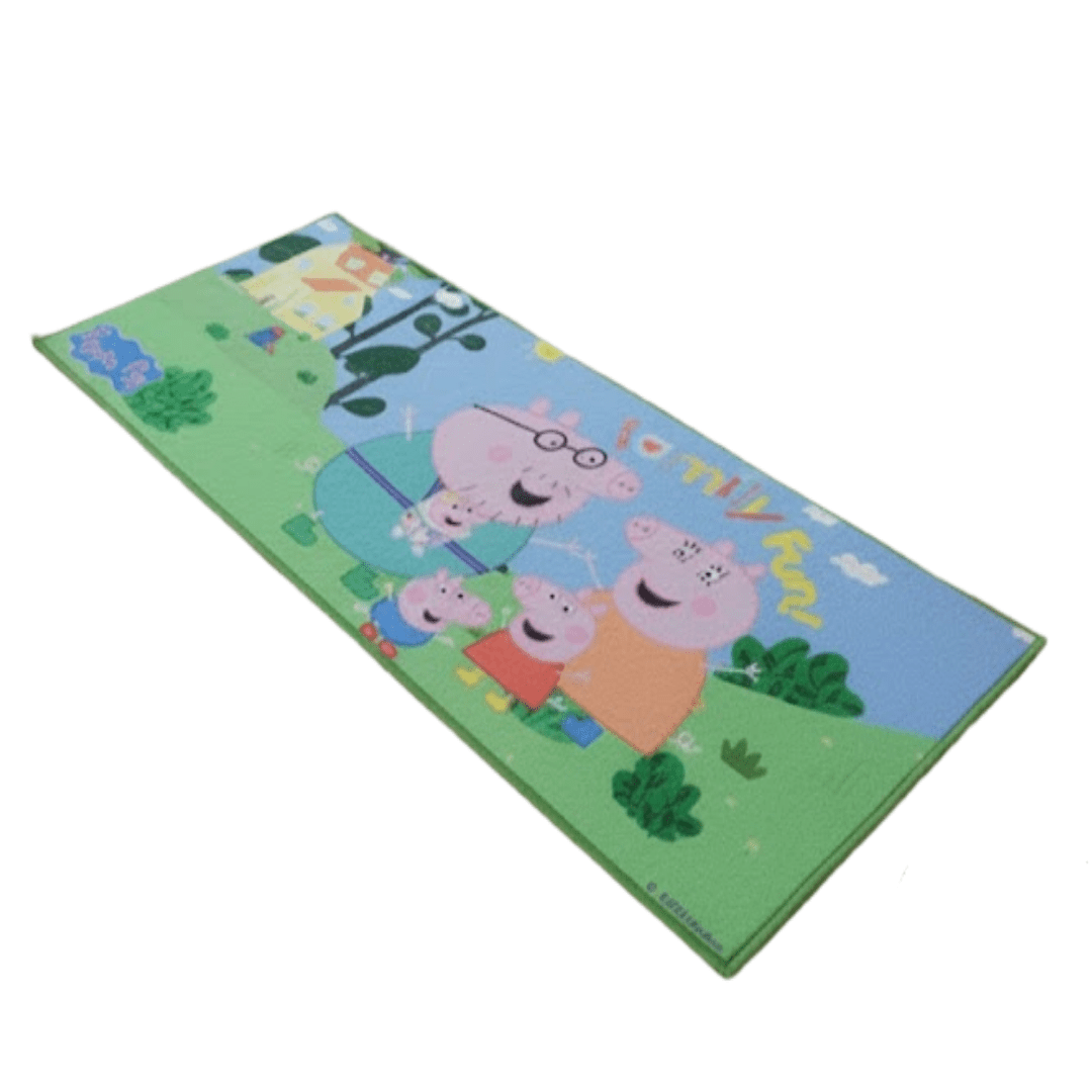 Peppa Pig Family Themed Kids Runner Carpet(60x140 cm) by Athom Living - Athom Living