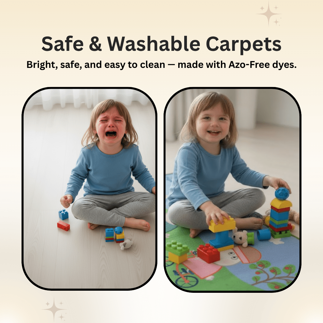 Peppa Pig Kids Runner Carpet - Soft & Anti - Skid Design by Athom Living - Athom Living