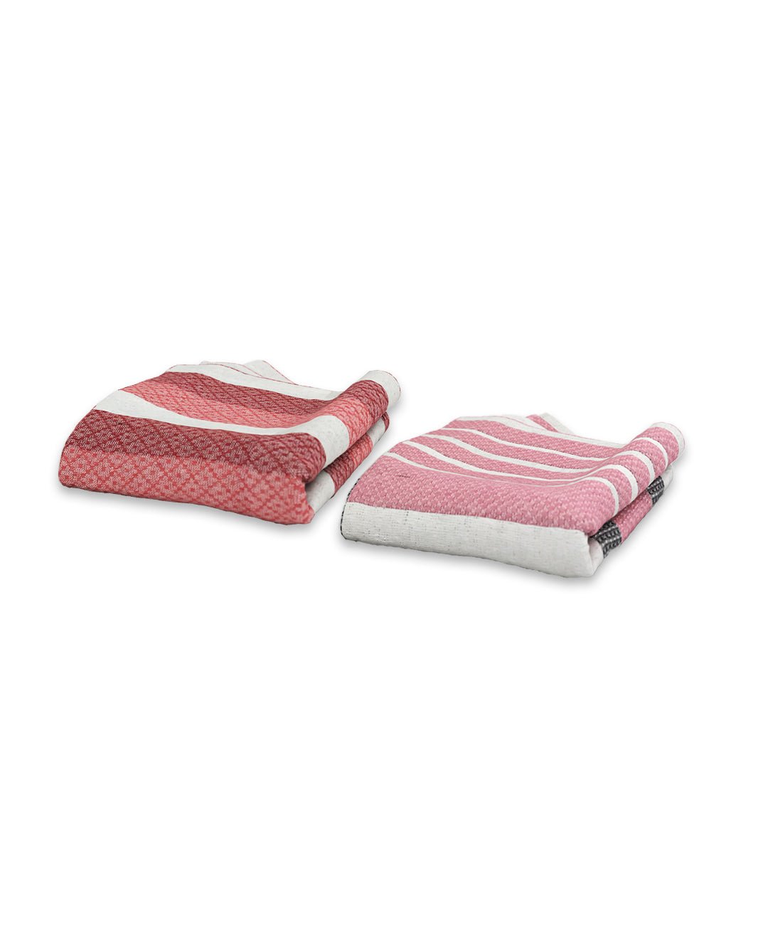 Pink & Rose Pink Light Weight Premium Cotton Bath Towel (Pack of 2) by Athom Living - Athom Living