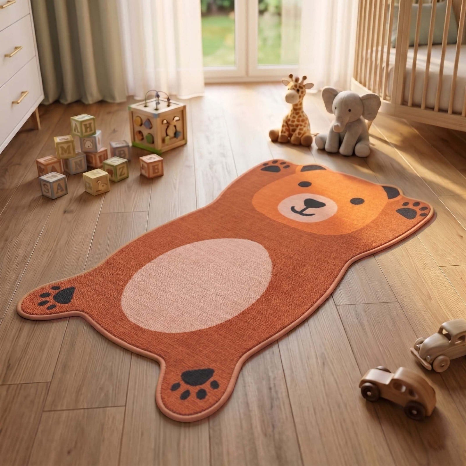 Soft polyster carpets