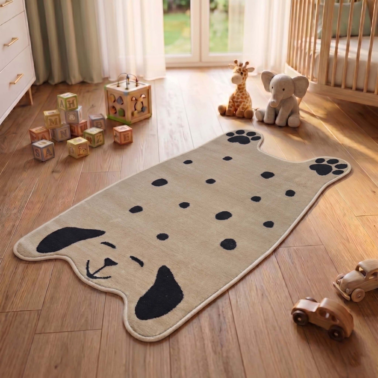 Soft polyster carpets