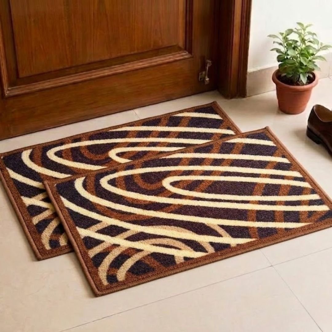 Premium Beige Anti Skid and Slip Doormat by Athom Living - Athom Living