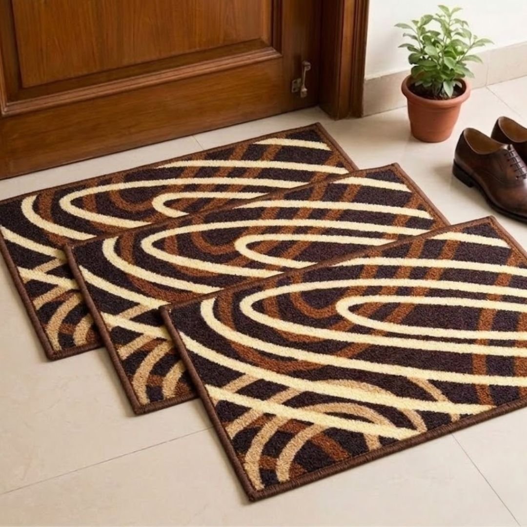 Premium Beige Anti Skid and Slip Doormat by Athom Living - Athom Living
