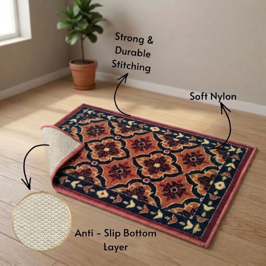Premium Beige Anti - Skid Door Mat Eazy Home by Athom Living - Athom Living