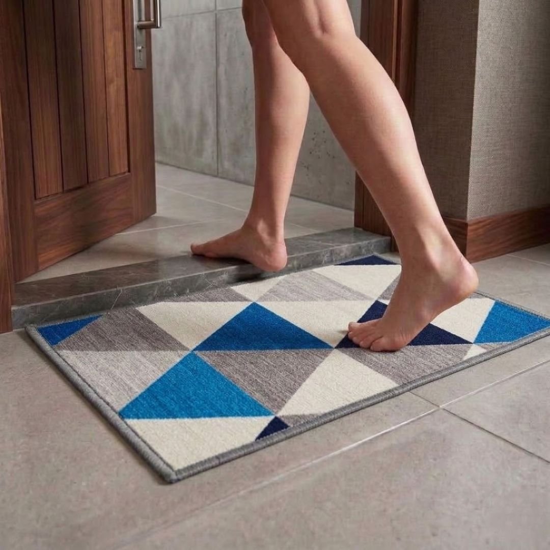 Premium Brown Doormat & Bathmat Combo Pack of 2 by Athom Living - Athom Living