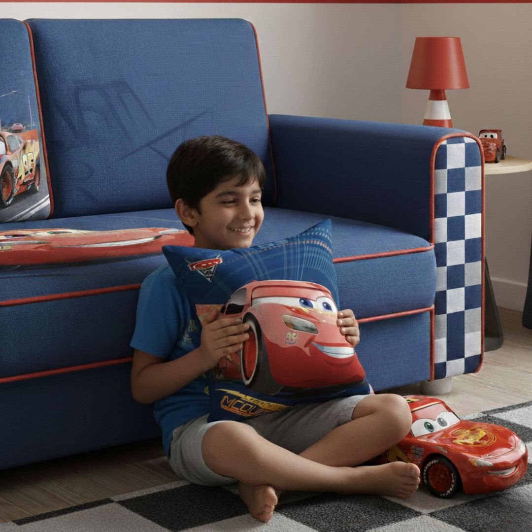 Premium Disney Cars Printed Cushion Cover by Athom Living - Athom Living