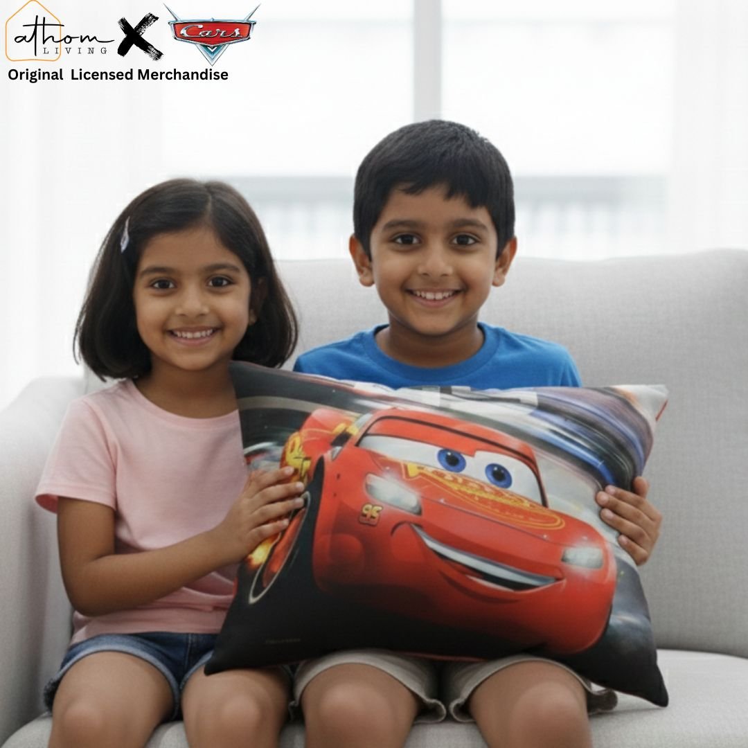 Premium Disney Cars Printed Cushion Cover by Athom Living - Athom Living