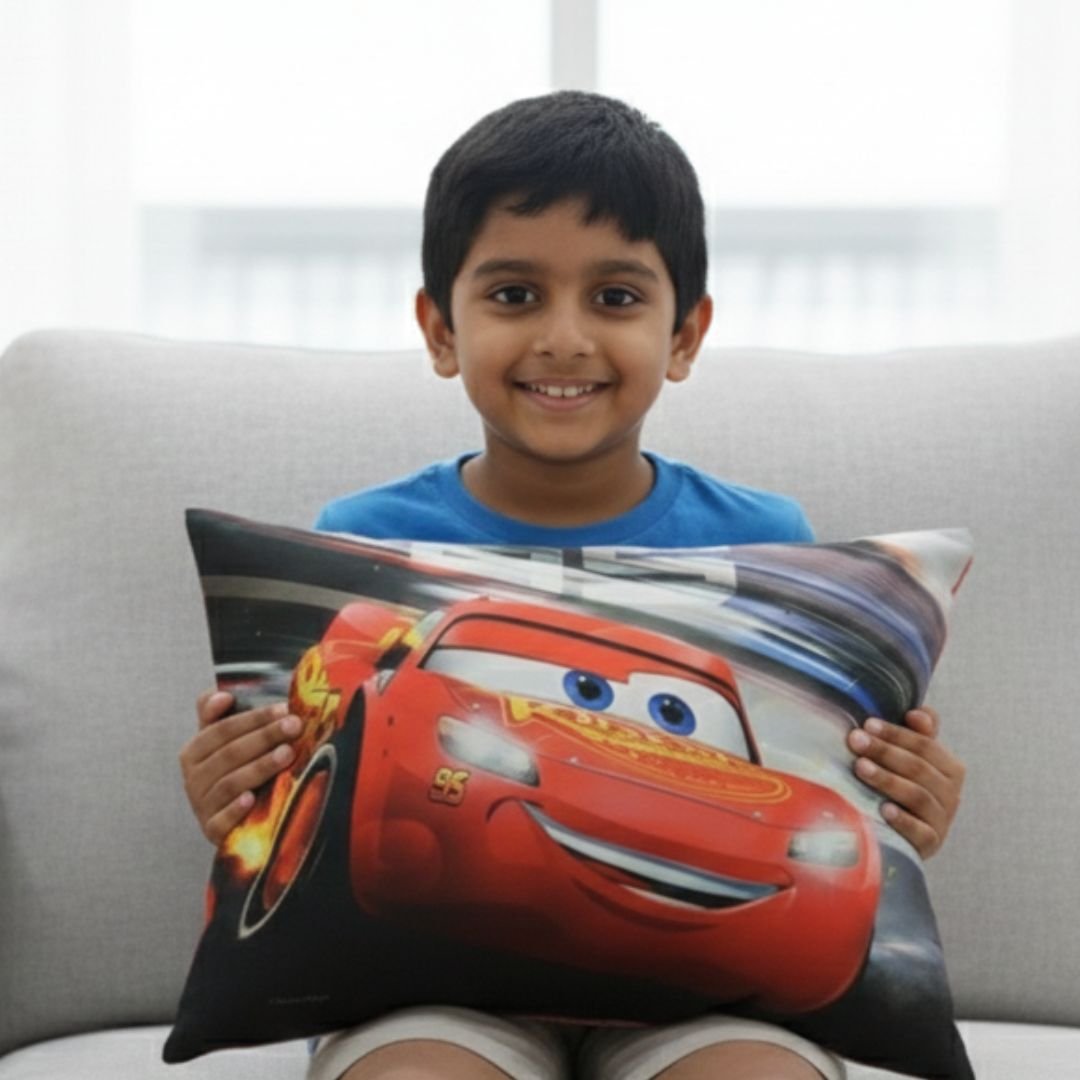 Premium Disney Cars Printed Cushion Cover by Athom Living - Athom Living