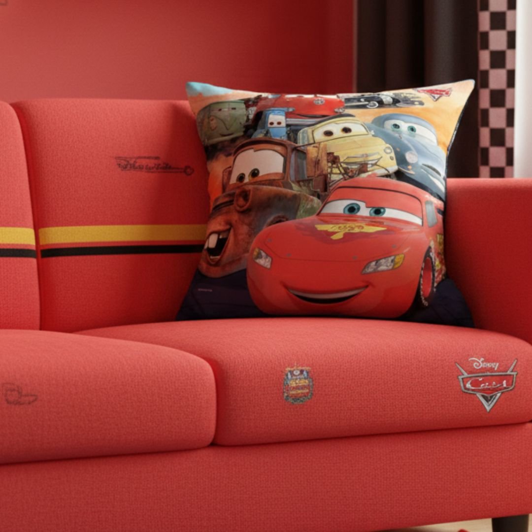 Premium Disney Cars Printed Cushion Cover by Athom Living - Athom Living