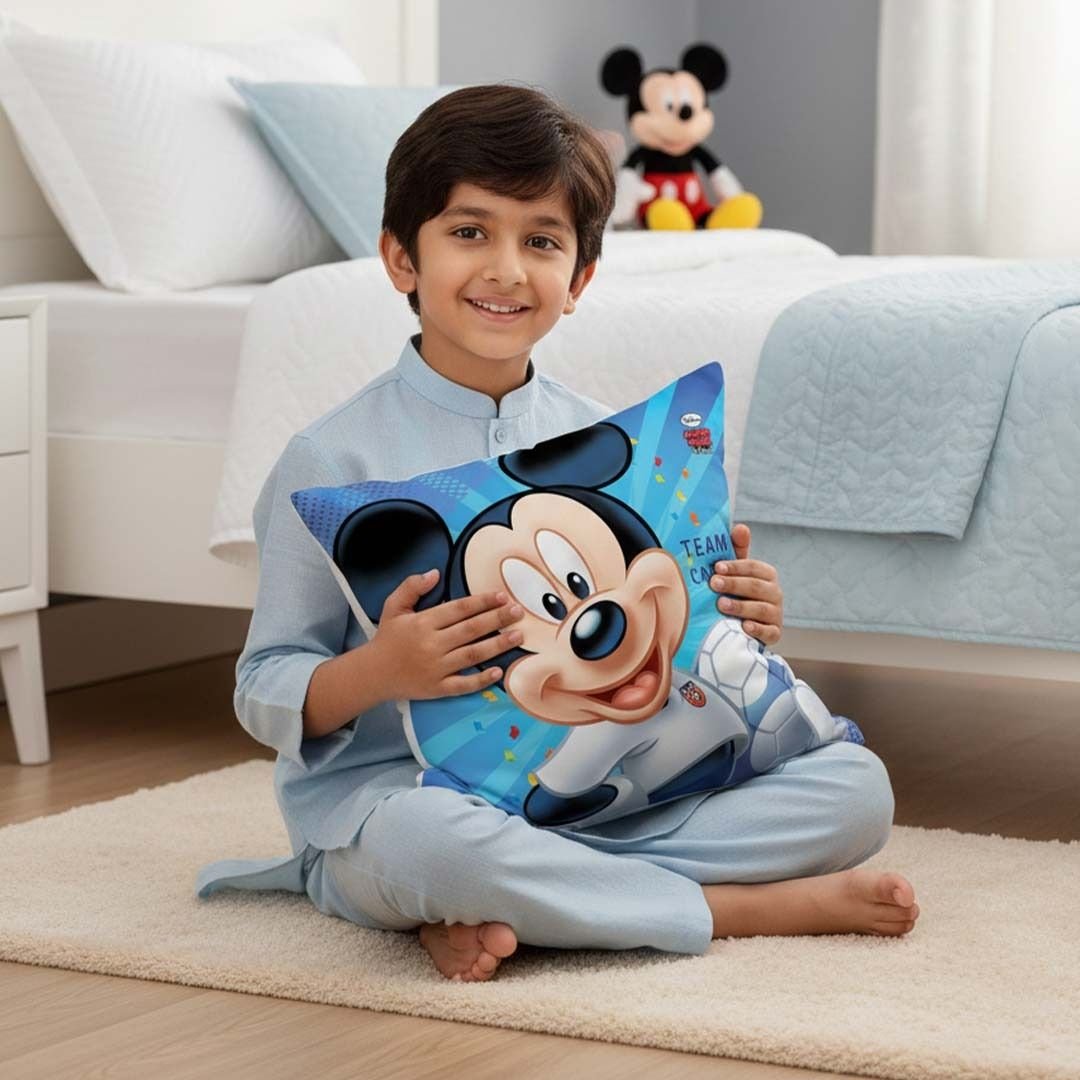 Premium Disney Mickey Mouse Printed Cushion Covers by Athom Living - Athom Living