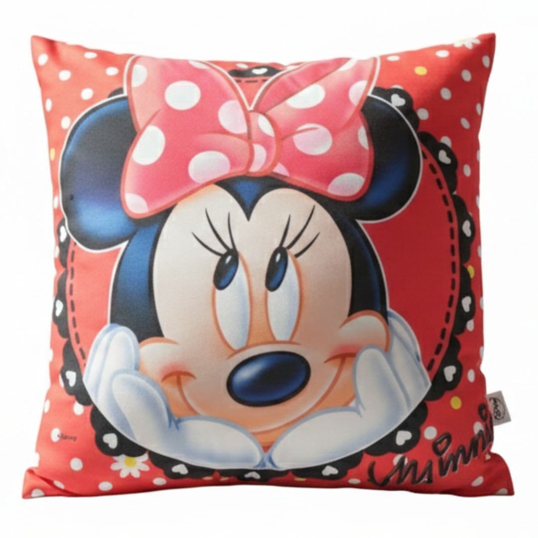 Premium Disney Minnie Mouse Printed Cushion Cover by Athom Living - Athom Living