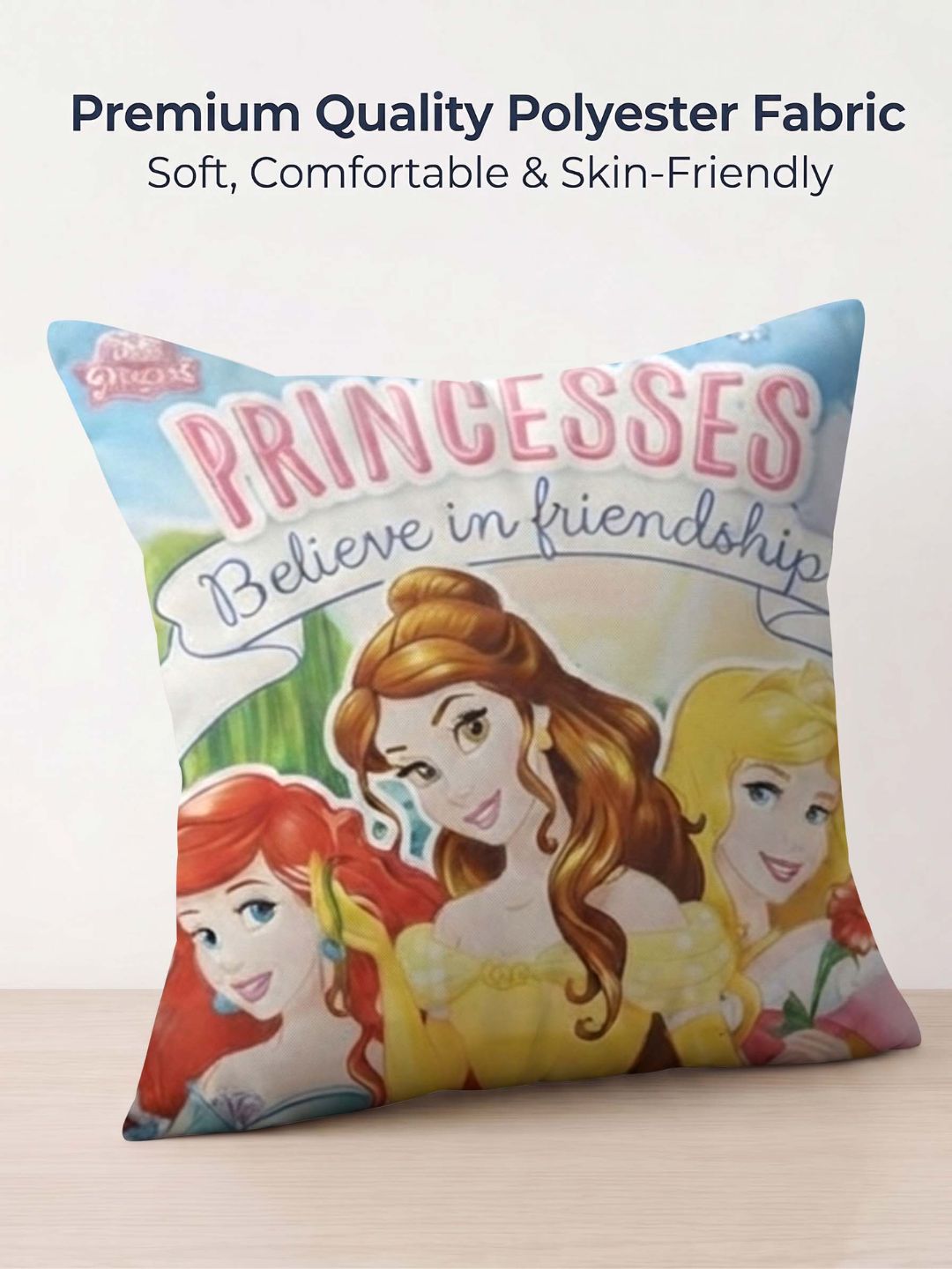 Premium Disney Princess (Friends) Printed Cushion Cover by Athom Living - Athom Living