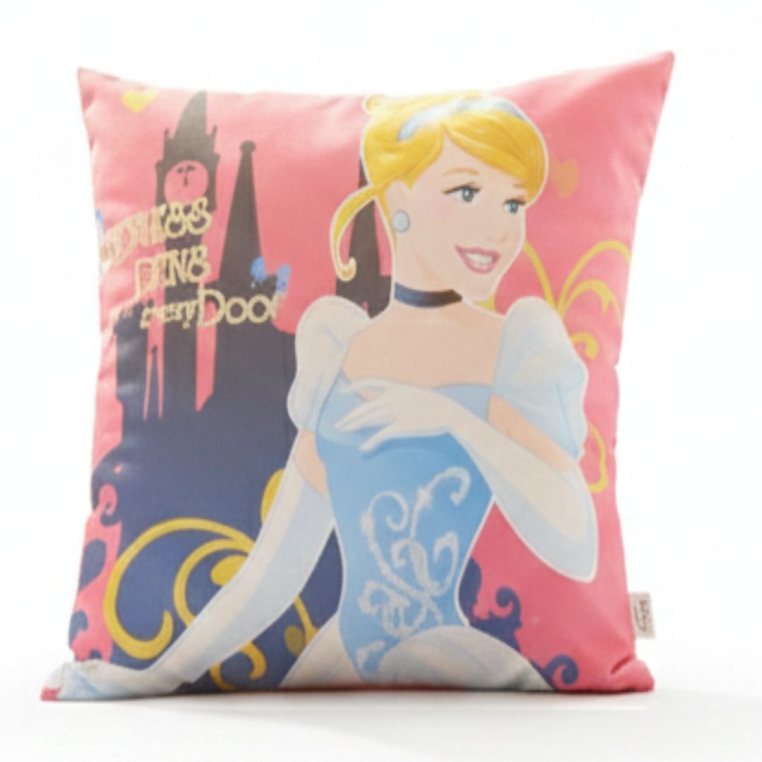 Premium Disney Princess Printed Cushion Cover by Athom Living - Athom Living