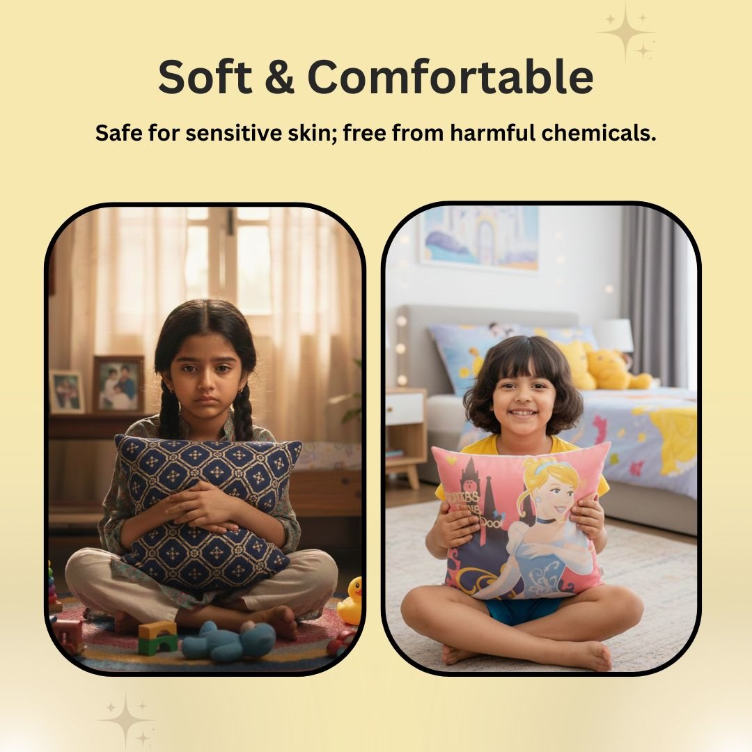 Premium Disney Princess Printed Cushion Cover by Athom Living - Athom Living