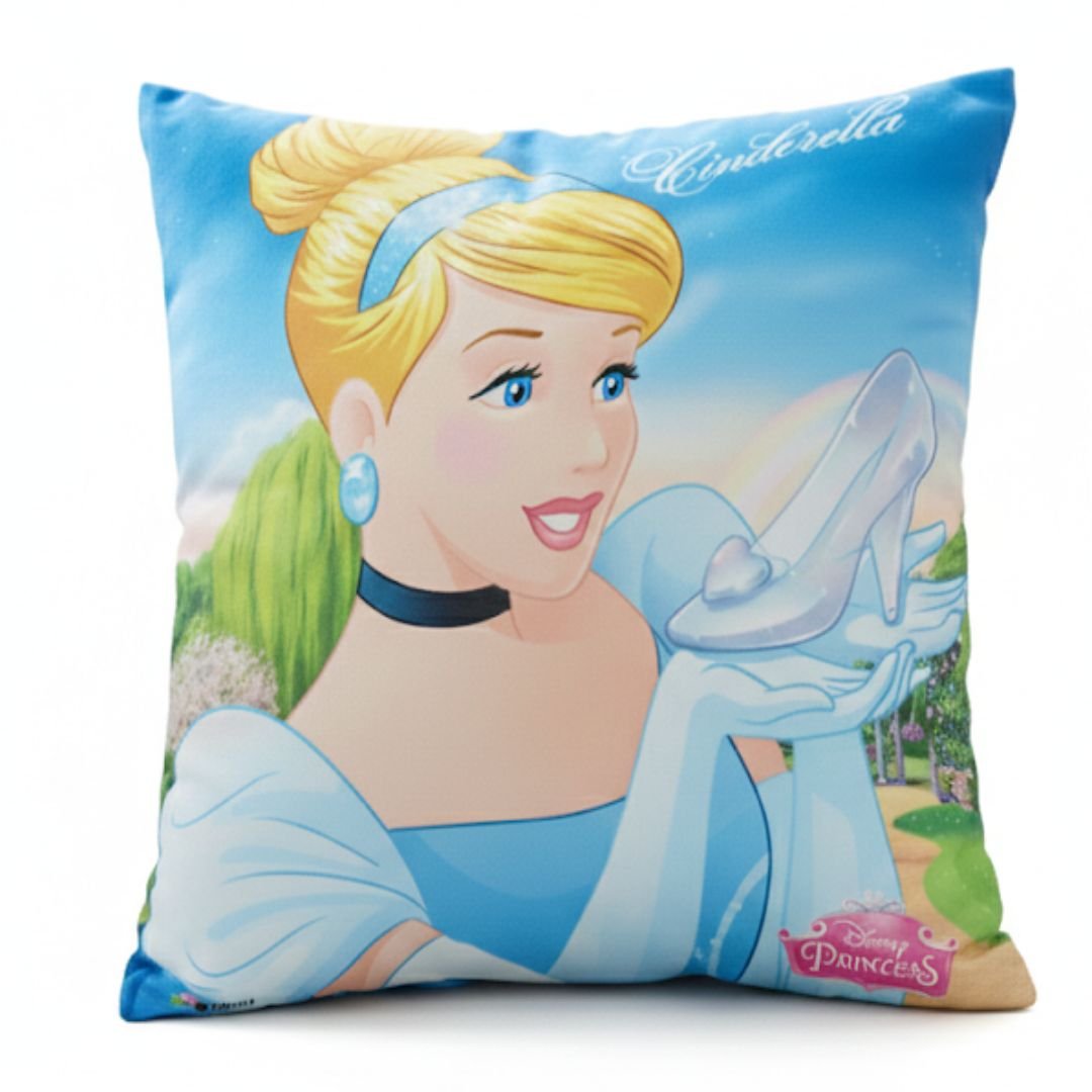 Premium Disney Princess Printed Cushion Cover by Athom Living - Athom Living