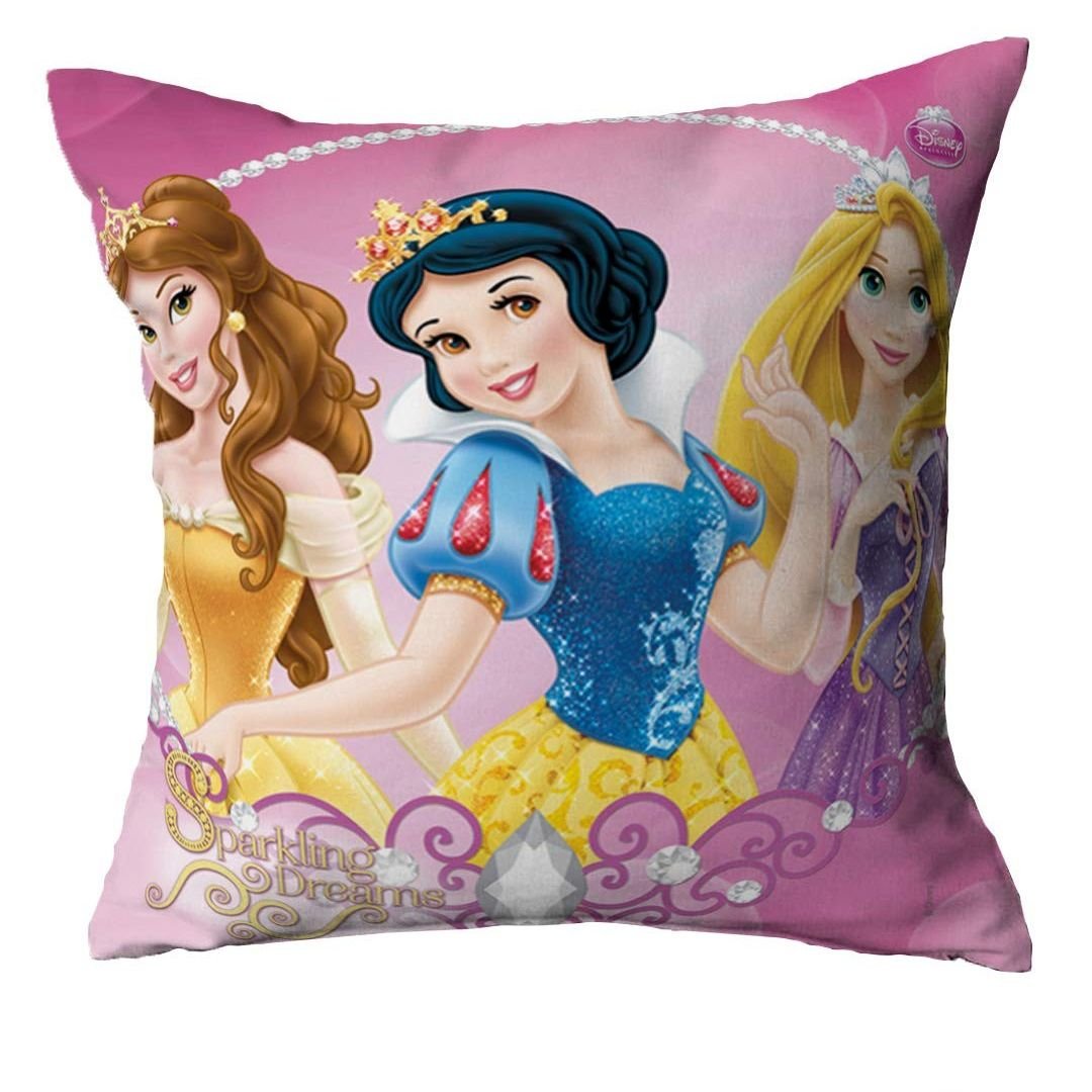 Premium Disney Princess Printed Cushion Cover by Athom Living - Athom Living