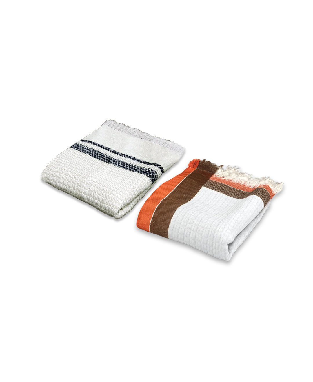 Premium Light Weight White Cotton Bath Towel (Pack of 2) by Athom Living - Athom Living