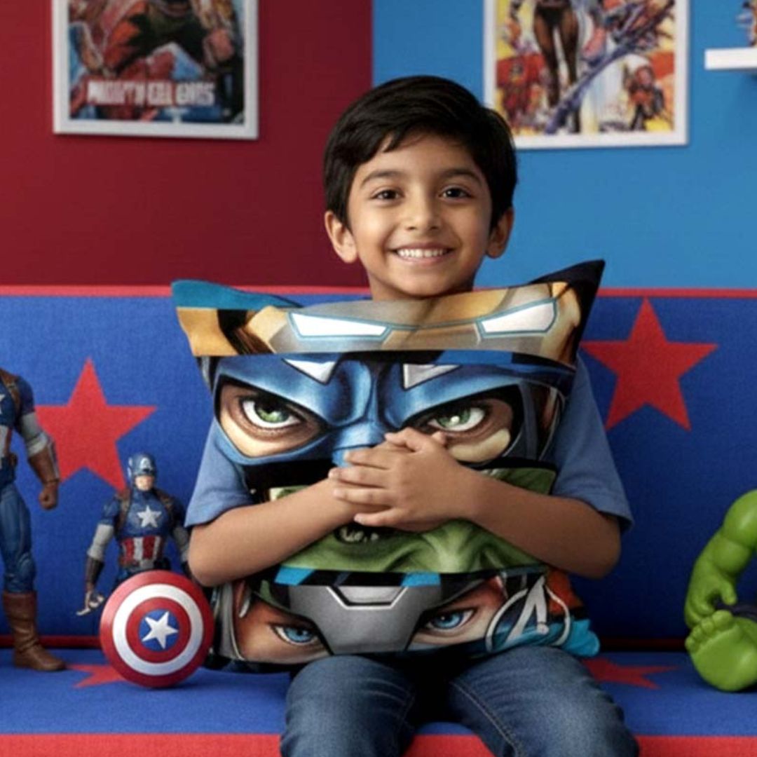 Premium Marvel Avengers Printed Cushion Cover by Athom Living - Athom Living