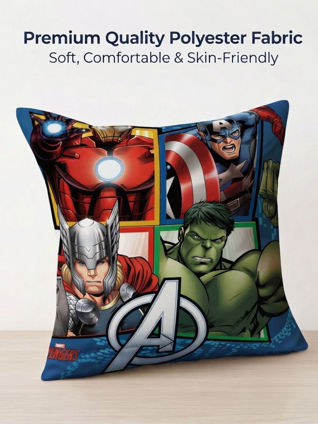 Premium Marvel Avengers Printed Cushion Cover by Athom Living - Athom Living