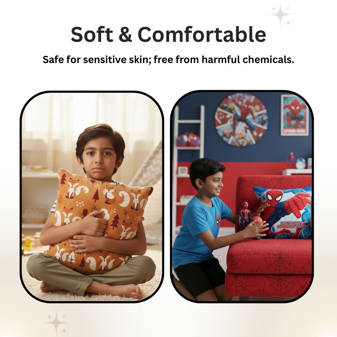 Premium Marvel Spiderman Printed Cushion Cover by Athom Living - Athom Living