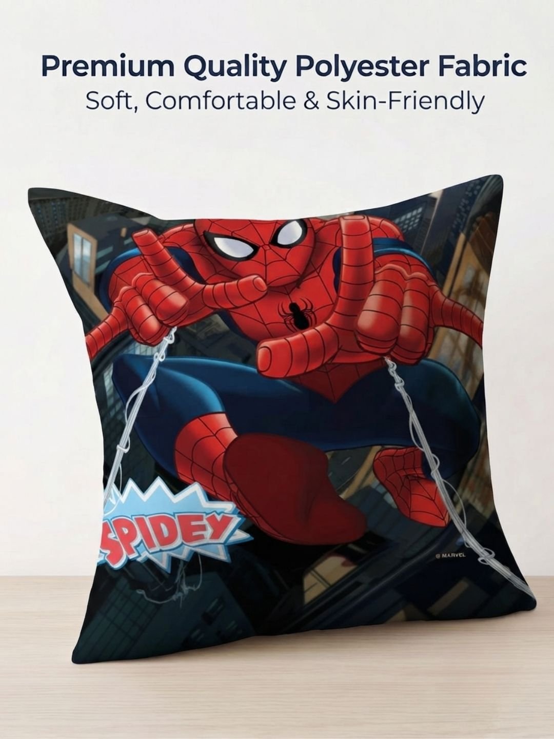 Premium Marvel Spiderman Printed Cushion Cover by Athom Living - Athom Living
