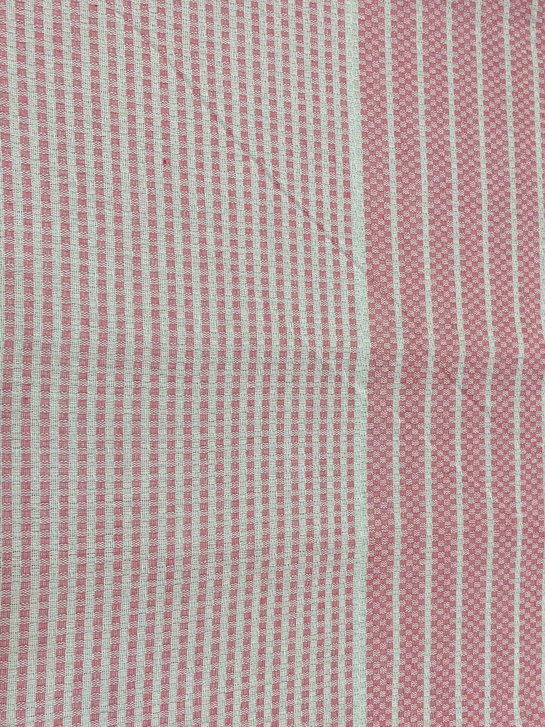 Premium Pink Beige Cotton Bath Towel (Pack of 6) by Athom Living - Athom Living