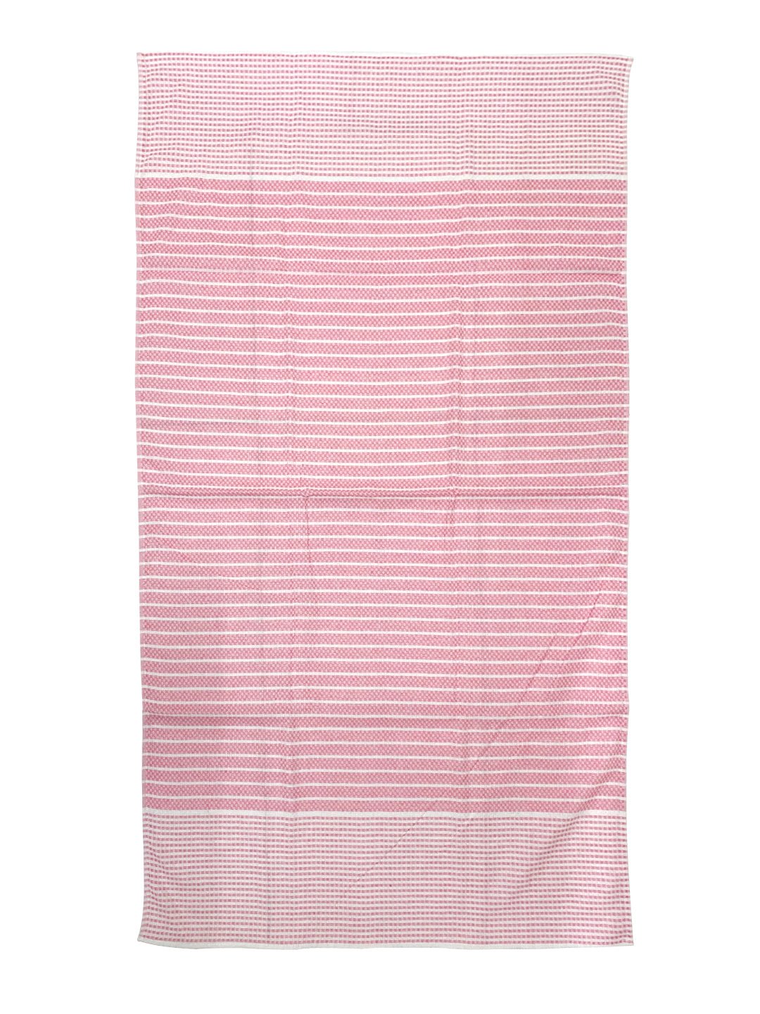 Premium Pink Beige Cotton Bath Towel (Pack of 6) by Athom Living - Athom Living