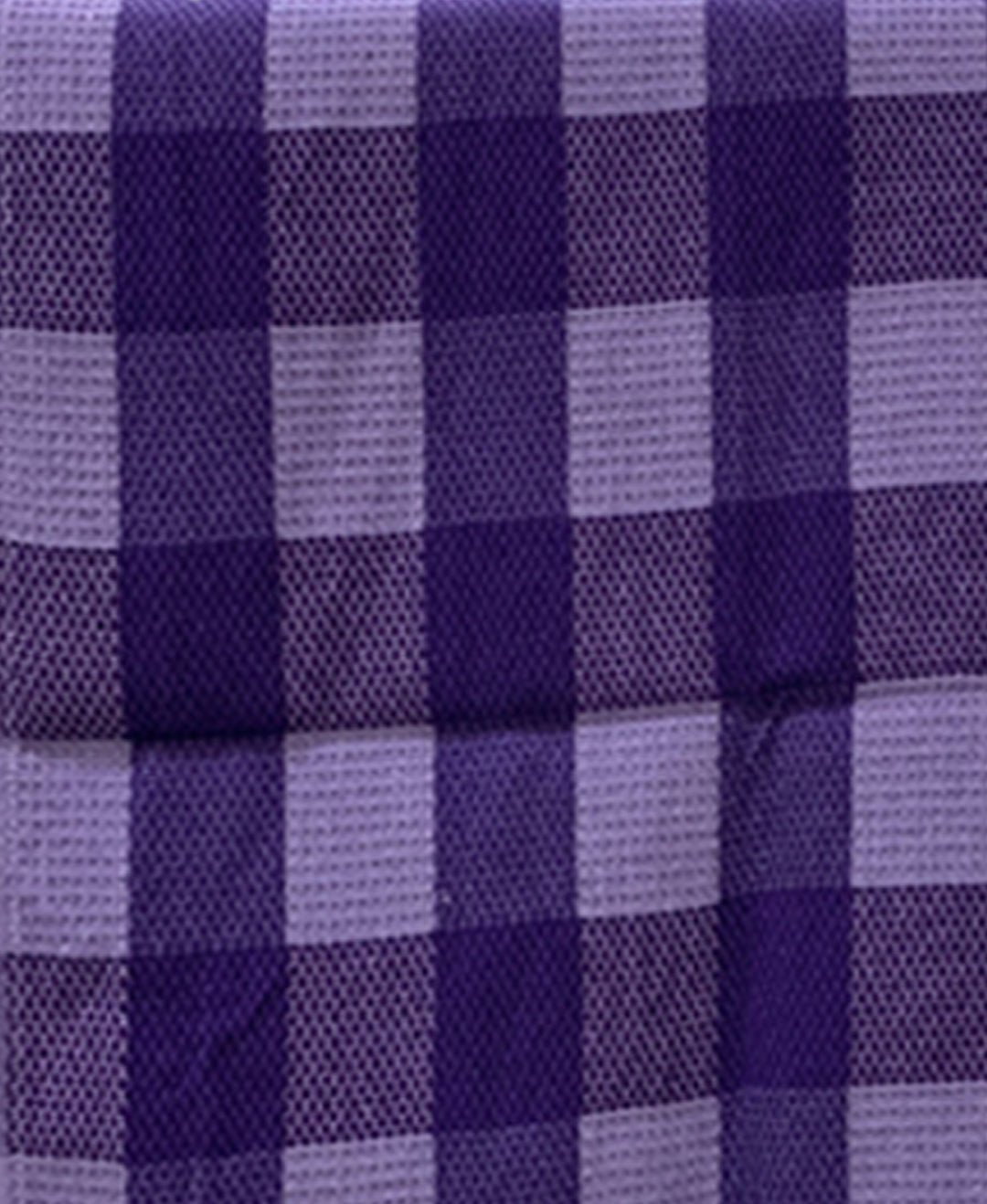 Purple & Blue Light Weight Premium Cotton Bath Towel (Pack of 2) by Athom Living - Athom Living