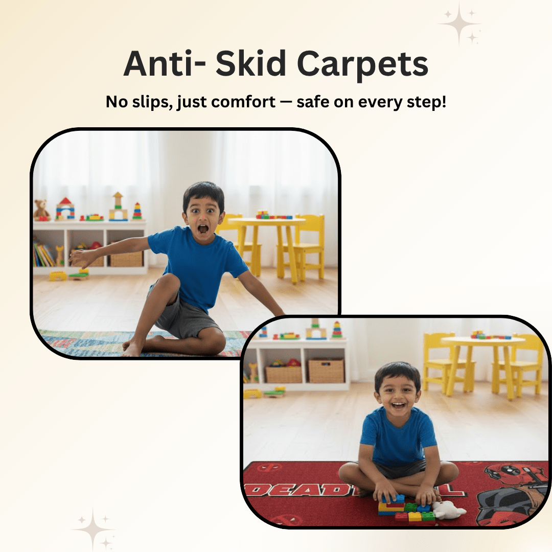 Red DeadPool Themed Runner Carpet(60x140 cm) by Athom Living - Athom Living