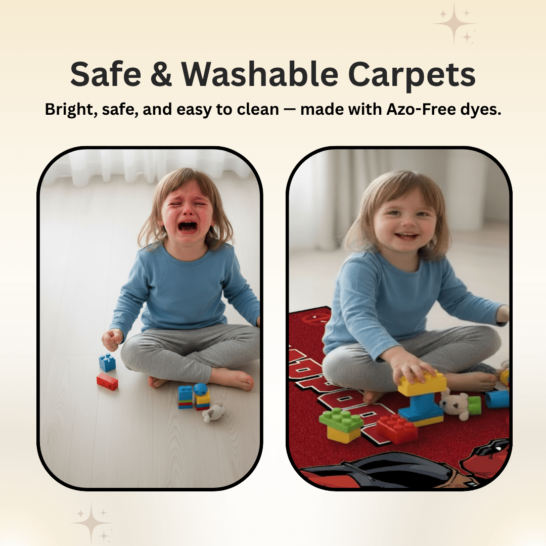 Red DeadPool Themed Runner Carpet(60x140 cm) by Athom Living - Athom Living