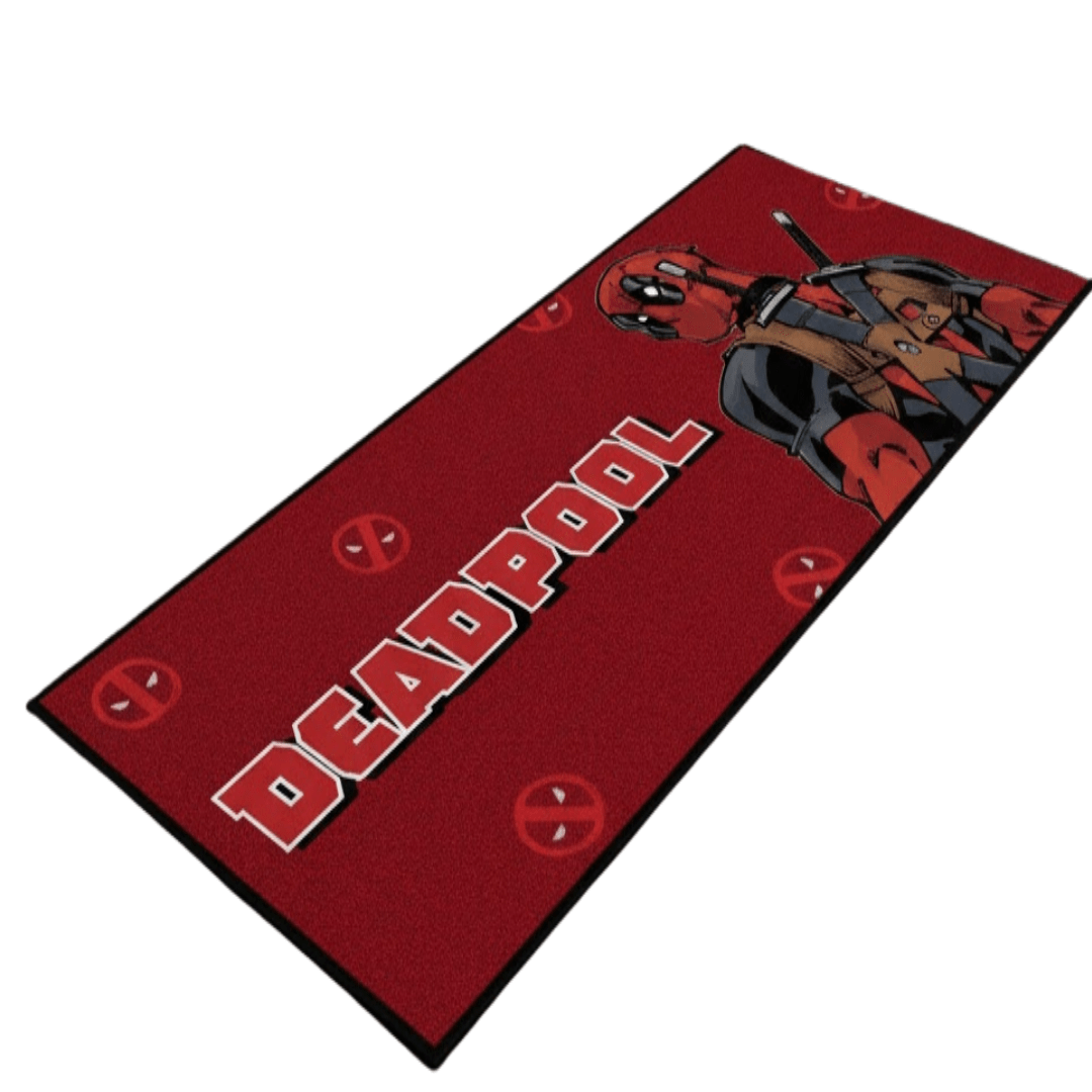 Red DeadPool Themed Runner Carpet(60x140 cm) by Athom Living - Athom Living
