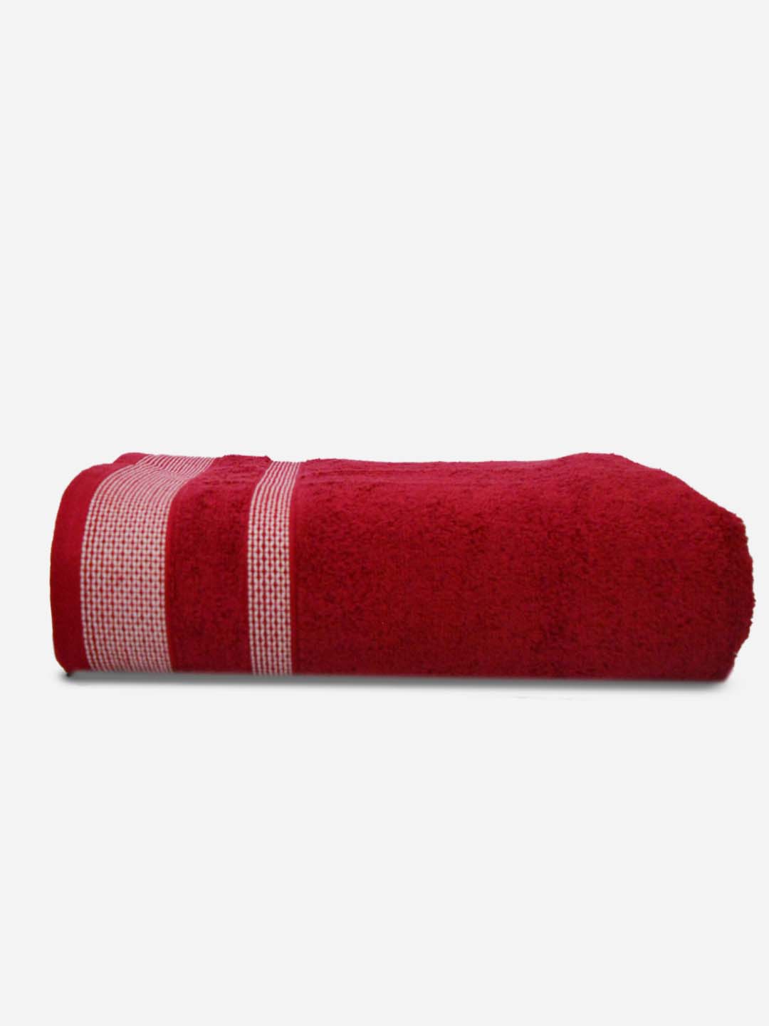 Red Premium 500GSM Cotton Bath Towel by Athom Living - Athom Living