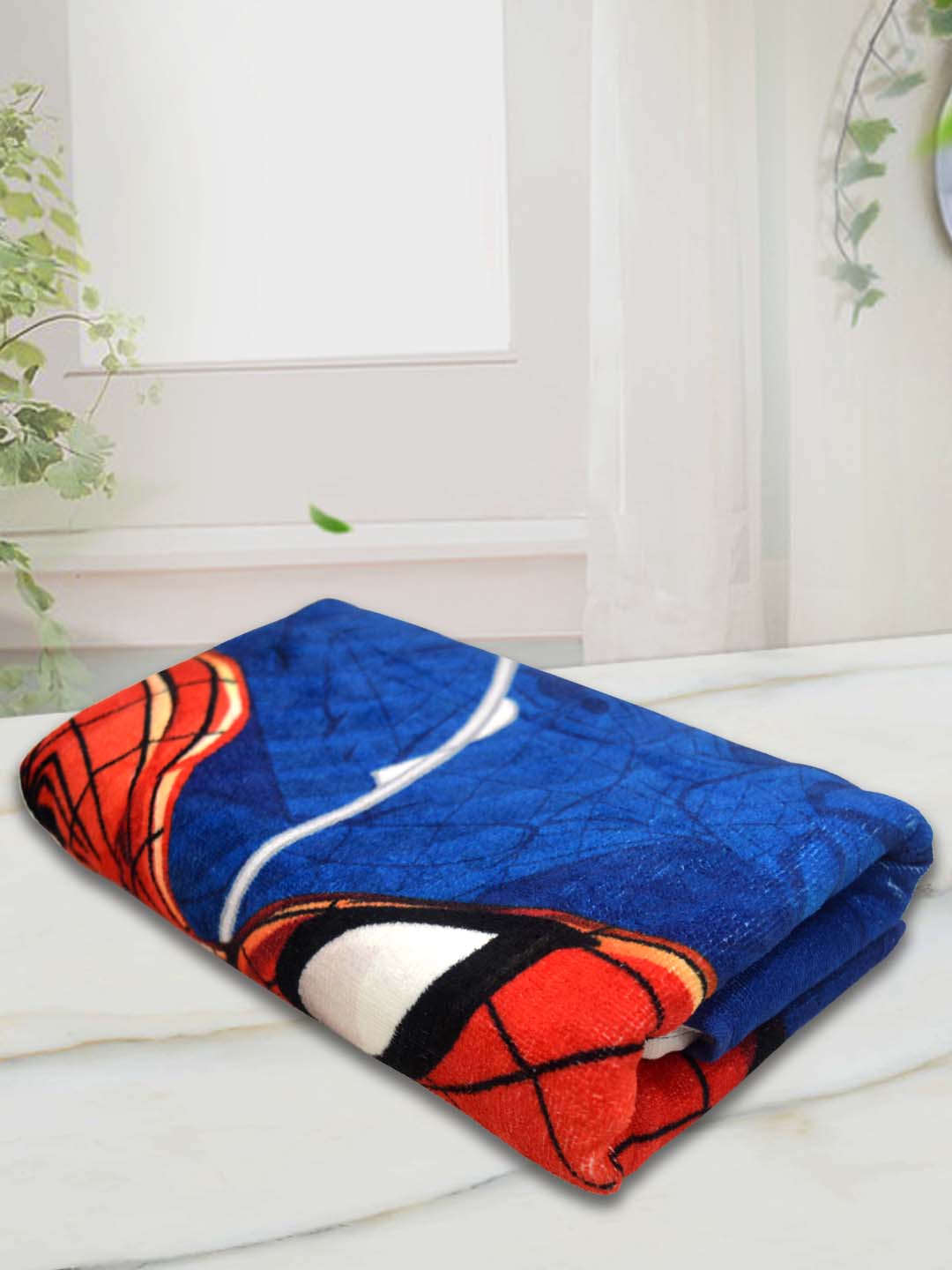 Spiderman Kids Cotton Bath Towel - Soft & Durable Towel by Athom Living - Athom Living