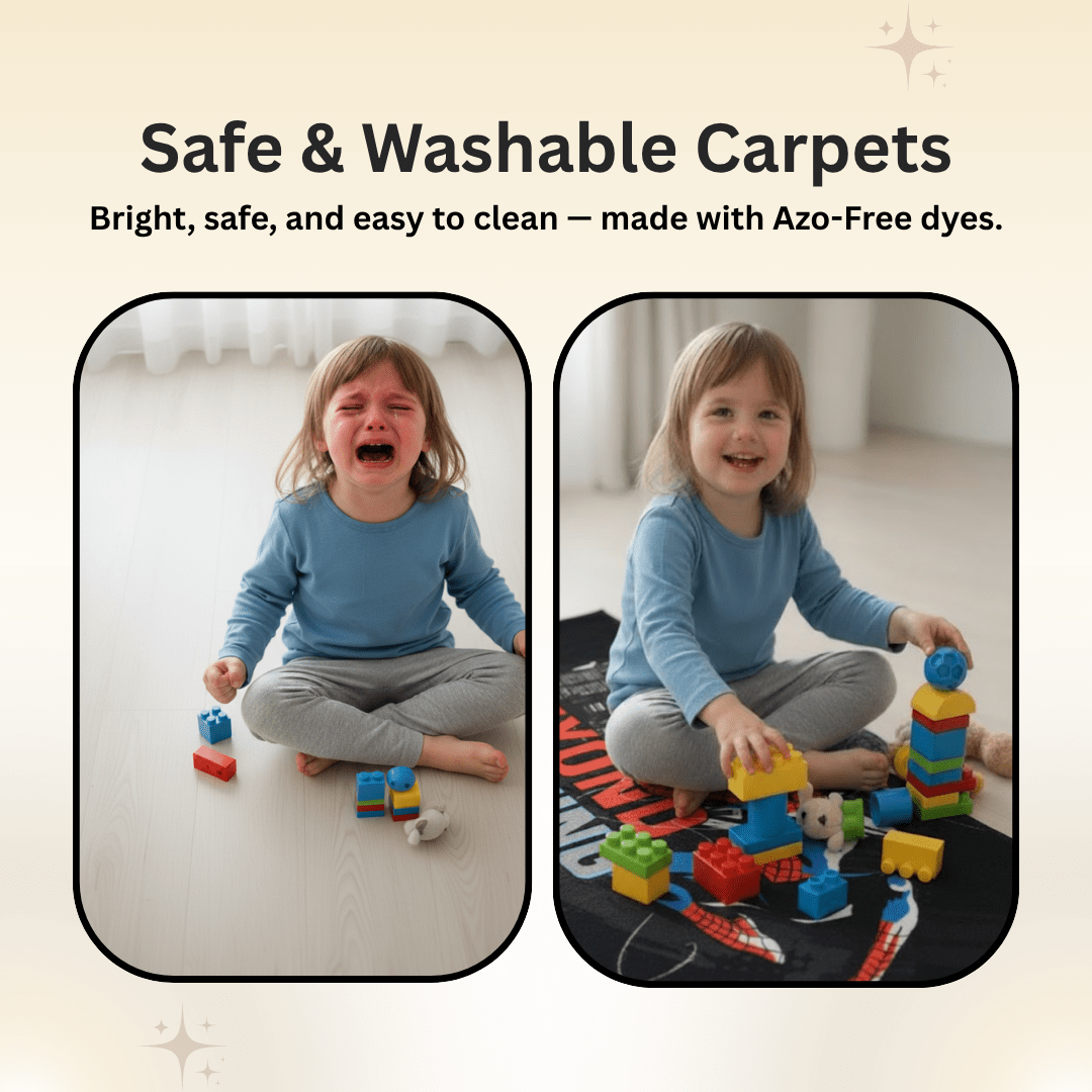 Spiderman Themed Runner Carpet(60x140 cm) by Athom Living - Athom Living