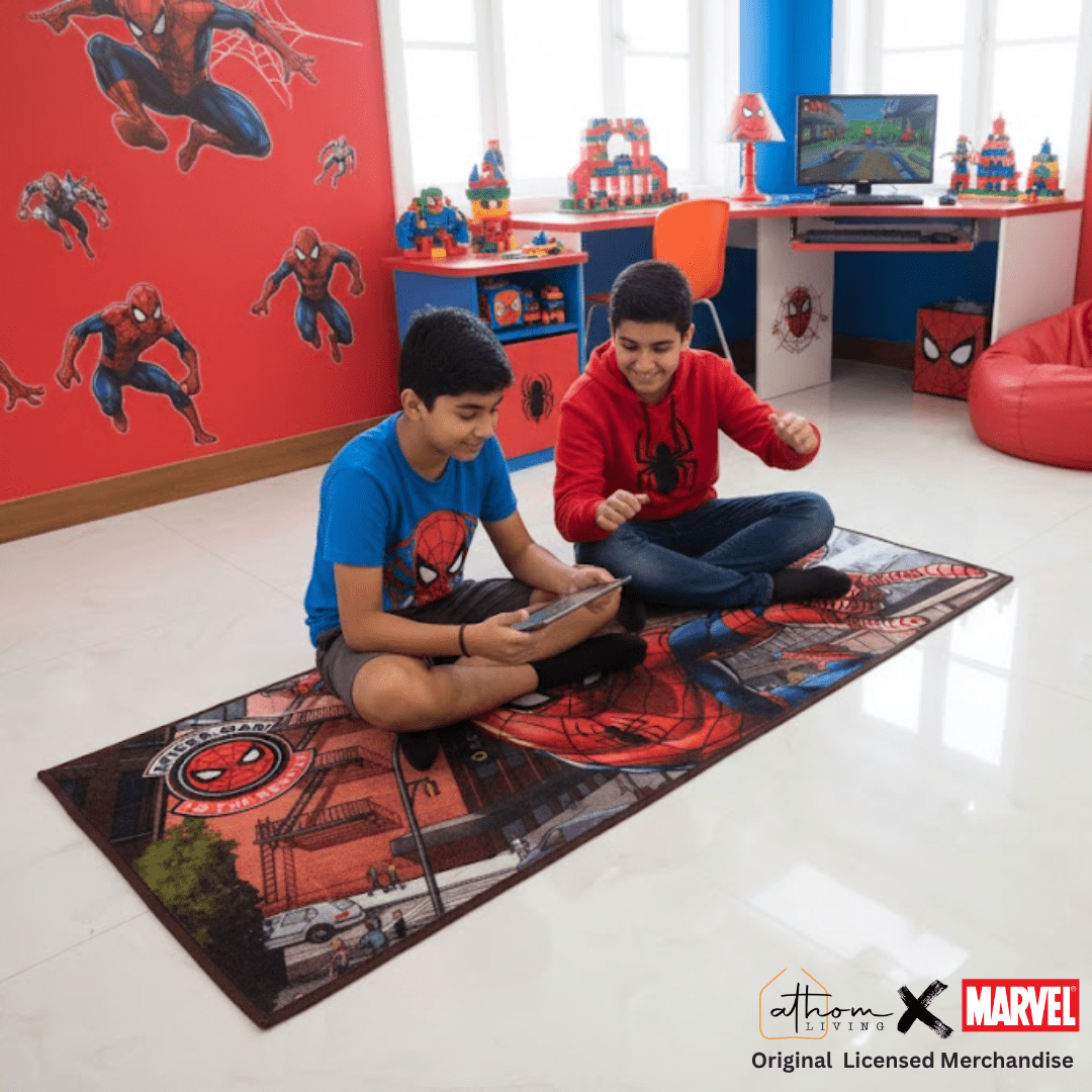 Spiderman (To the Rescue) Runner Carpet(60x140 cm) by Athom Living - Athom Living