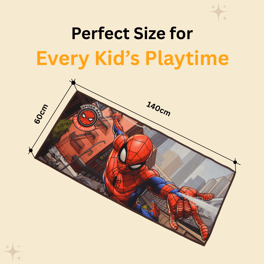 Spiderman (To the Rescue) Runner Carpet(60x140 cm) by Athom Living - Athom Living