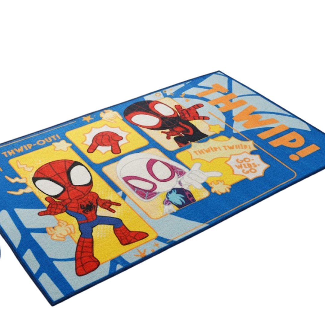 Spidey Themed Kids Carpet(90x150cm) by Athom Living - Athom Living