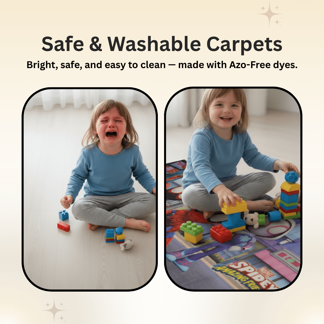 Spidey Themed Kids Runner Carpet(60x140 cm) by Athom Living - Athom Living