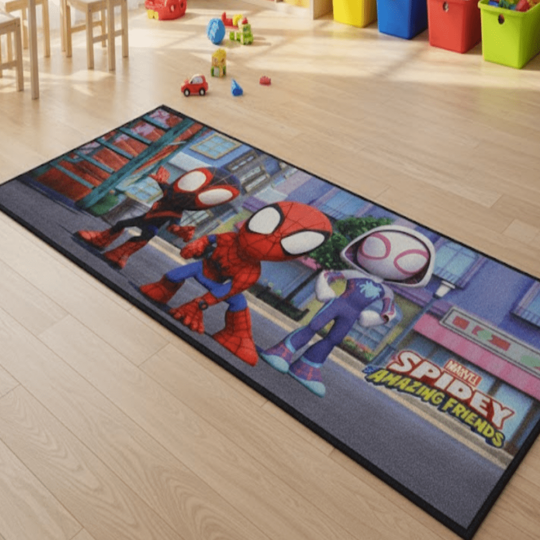 Spidey Themed Kids Runner Carpet(60x140 cm) by Athom Living - Athom Living