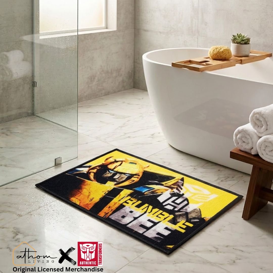 Transformer Anti - Slip Bath Mat – "Bumble Bee" by Athom Living - Athom Living