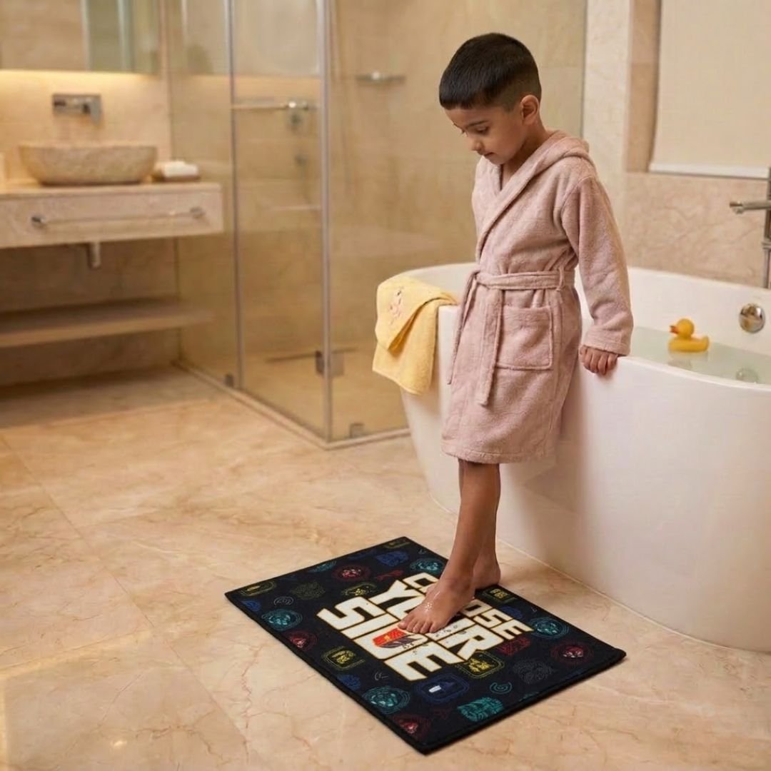 Transformer Anti - Slip Bath Mat – "Choose your Side" by Athom Living - Athom Living