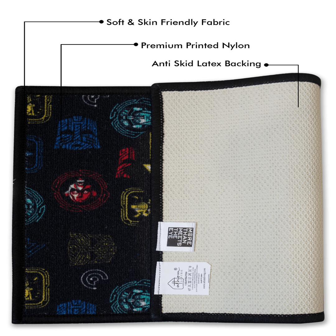 Transformer Anti - Slip Bath Mat – "Choose your Side" by Athom Living - Athom Living