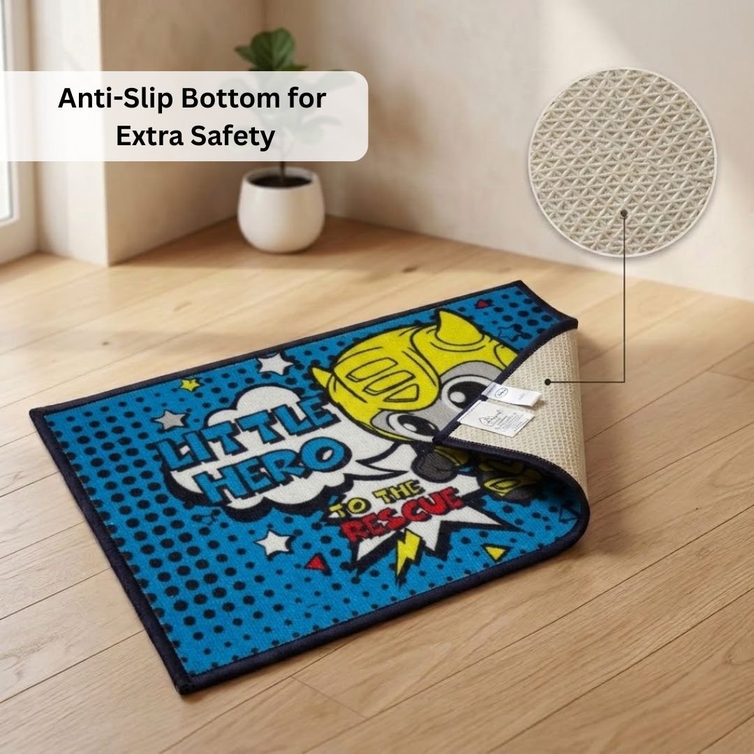 Transformer Anti - Slip Bath Mat – "Little hero to the Rescue" by Athom Living - Athom Living