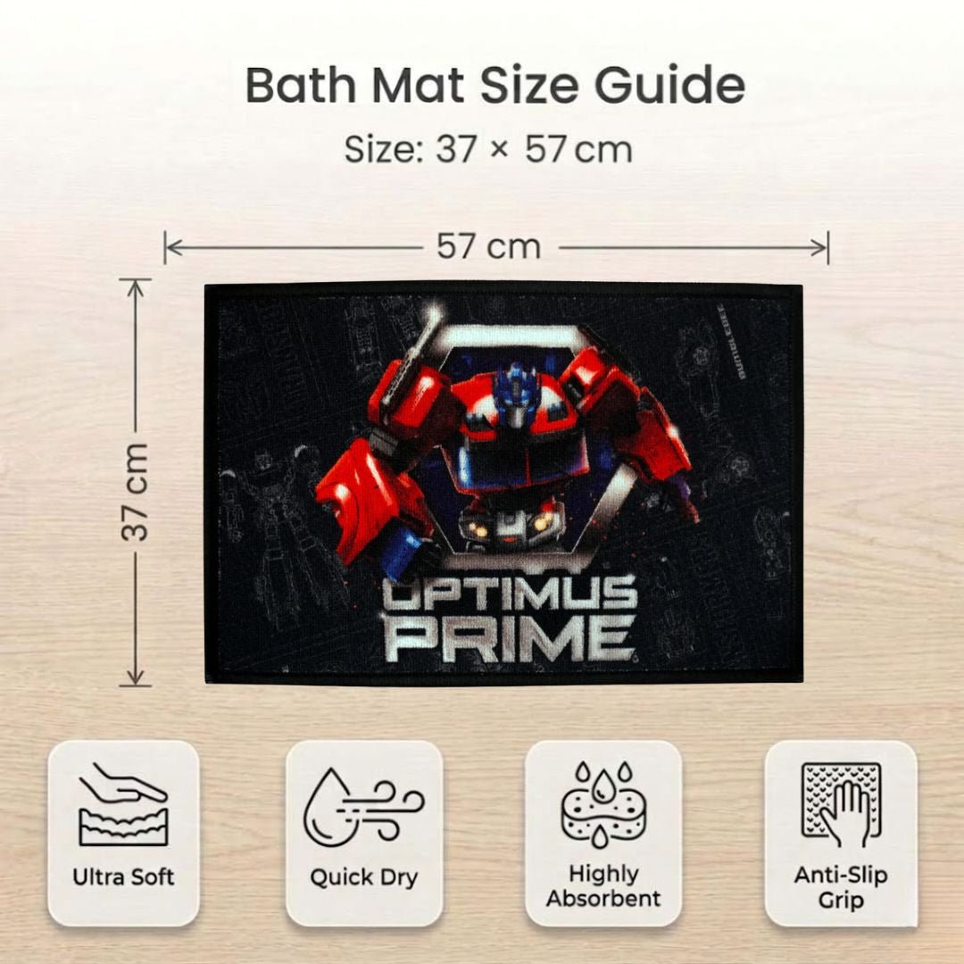 Transformer Anti - Slip Bath Mat – "Opimus Prime" by Athom Living - Athom Living