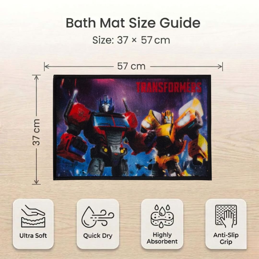 Transformer Anti - Slip Bath Mat – "Power Up Your Entry" by Athom Living - Athom Living