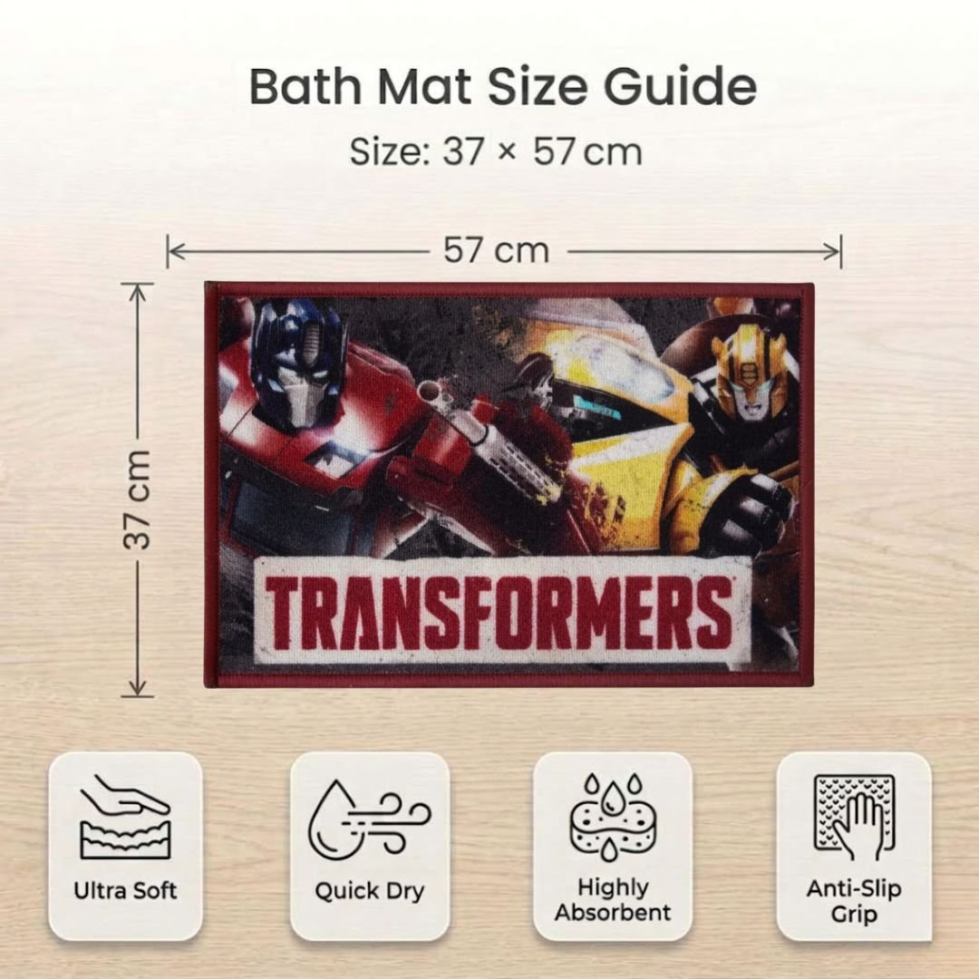 Transformer Anti - Slip Bath Mat – "Where Power Meets Protection" by Athom Living - Athom Living