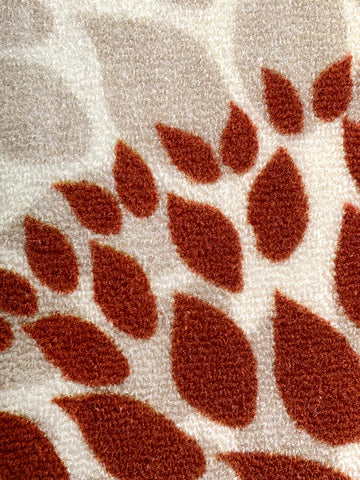 Athom Living Drop Beige Premium Anti Slip Printed Door Mat